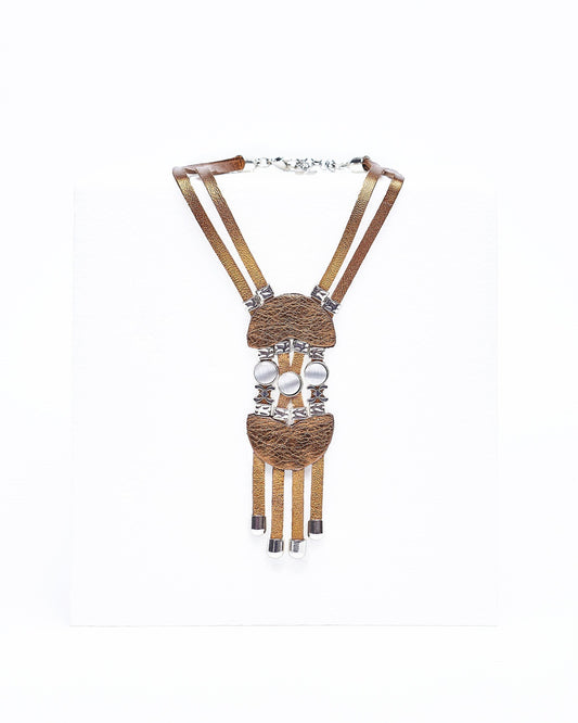 COLLAR ABISA BLANCO - LALALEUNO