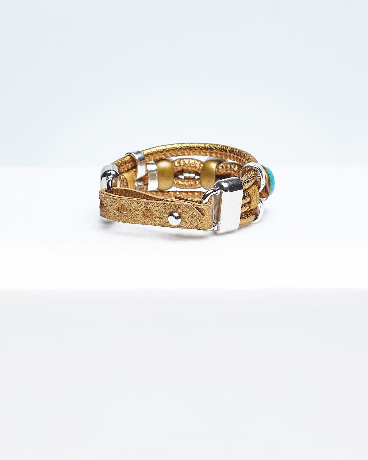 TURQUOISE RIM BRACELET - LALAEUNO