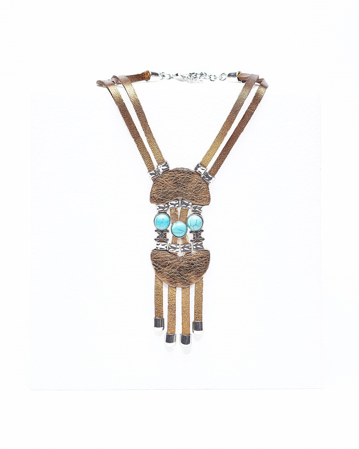 TURQUOISE ARISUS NECKLACE - LALAEUNO