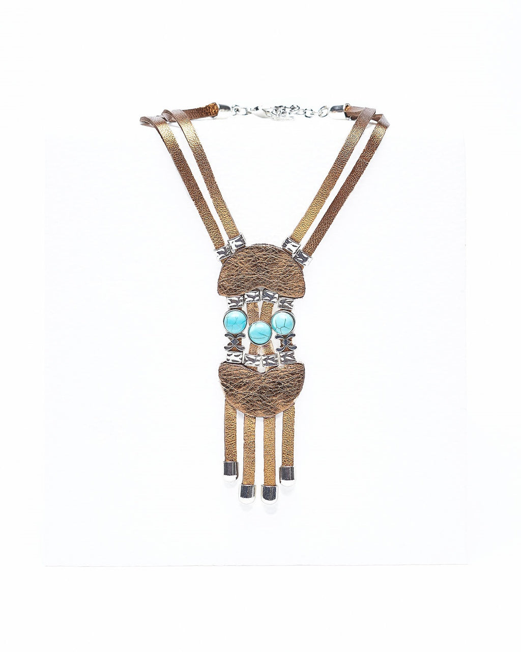 COLLAR ARISUS TURQUESA - LALAEUNO