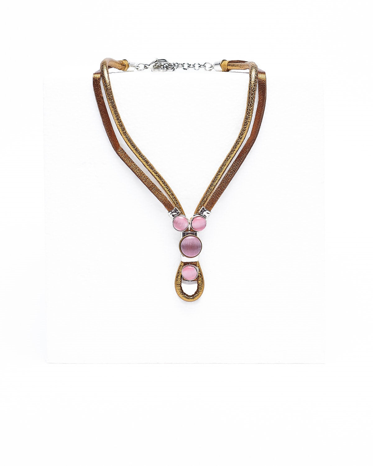 PINK LESY NECKLACE - LALAEUNO