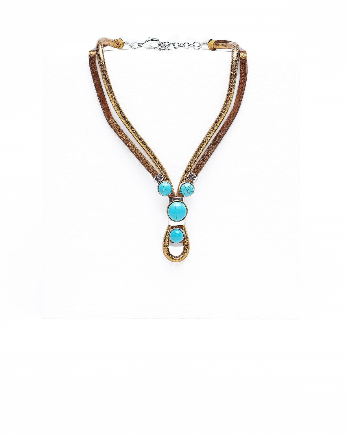 COLLIER LURAX TURQUOISE - LALAEUNO