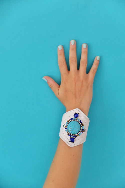 BRAZALETE FIJI BLANCO - LALAEUNO