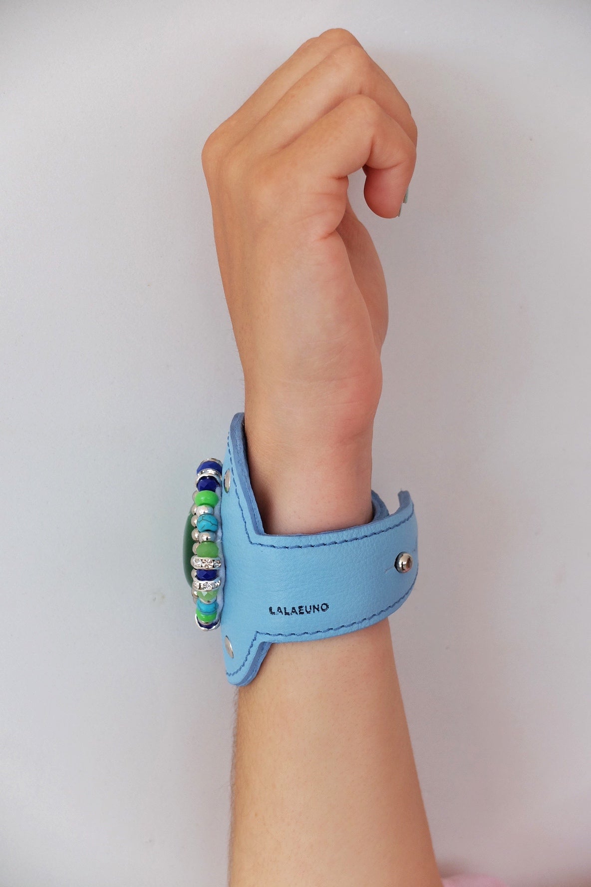 BLUE PHUKET BRACELET - LALAEUNO