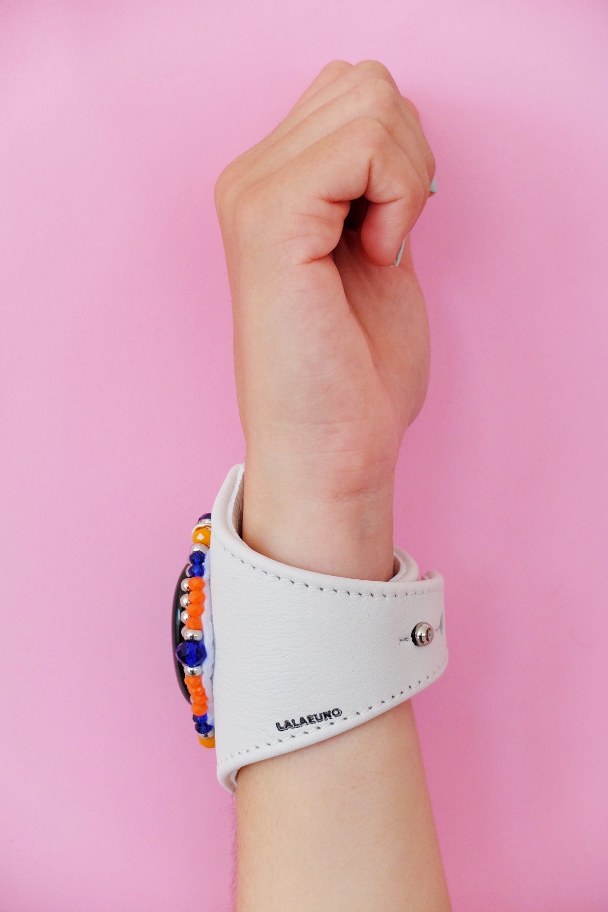 BRAZALETE KRABI BLANCO - LALAEUNO
